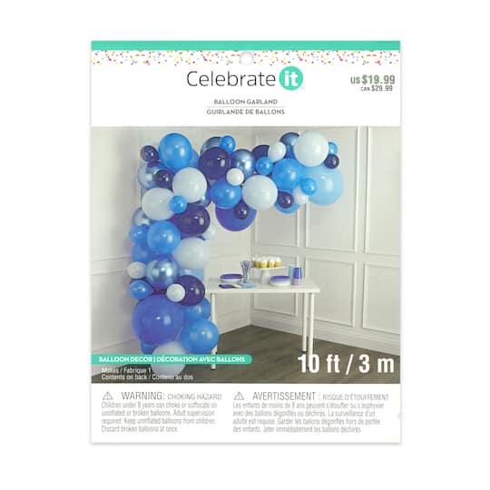 6 Pack: 10ft. Balloon Garland by Celebrate It